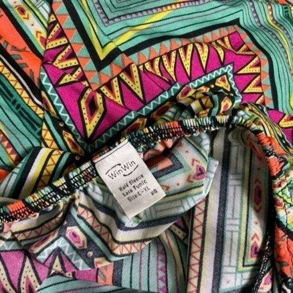 WINWIN Lace Trim Off Shoulder 1/2 Sleeve Top - Picture 8 of 9